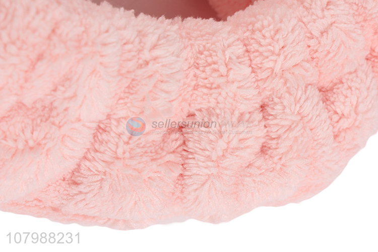 Factory wholesale pink washing face makeup hair band for sale