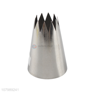 Hot selling stainless steel cake decoration piping nozzles tools