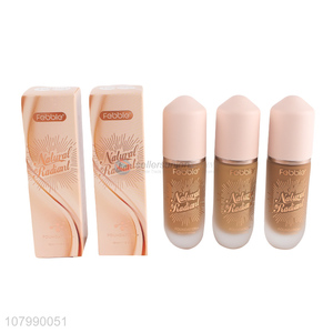 Good sale multicolor base makeup liquid foundation with pump head