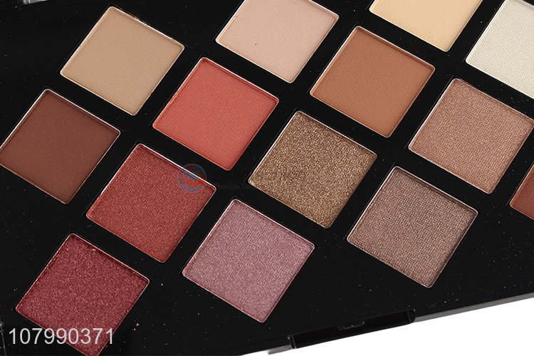 Online wholesale 14 colors eyeshadow palette long lasting shimmer eyeshadow