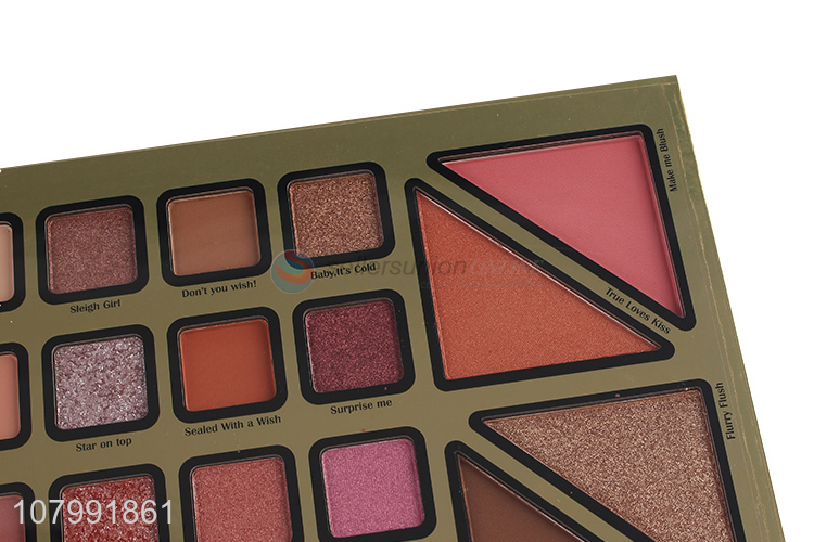 Cool Design Fashion Eye Shadow,Blusher And Bronzing Powder Set