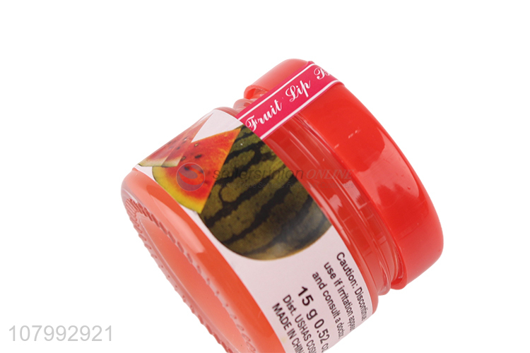 Best sale creative watermelon fruit lip balm moisture lip balm