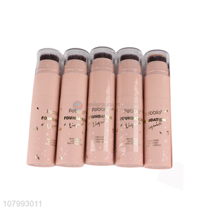 Factory direct sale waterproof liquid foundation bottle with brush