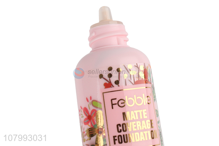 Online wholesale durable portable matte liquid foundation for makeup