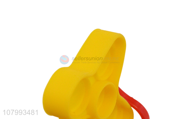 High Quality Butterfly Shape Silicone Push Pop Bubble Toy Keychain