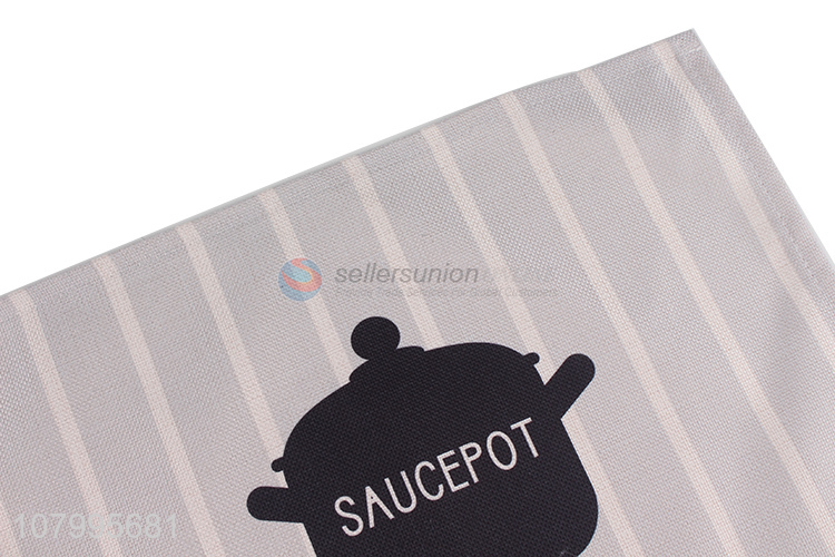 Good wholesale price white printed placemat outdoor picnic mat