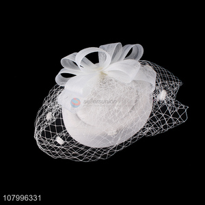 Recent design women party hat ladies church tea party fascinator hat for sale