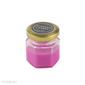 Factory Wholesale Hand Made Scented Candle Fashion Jar Candle