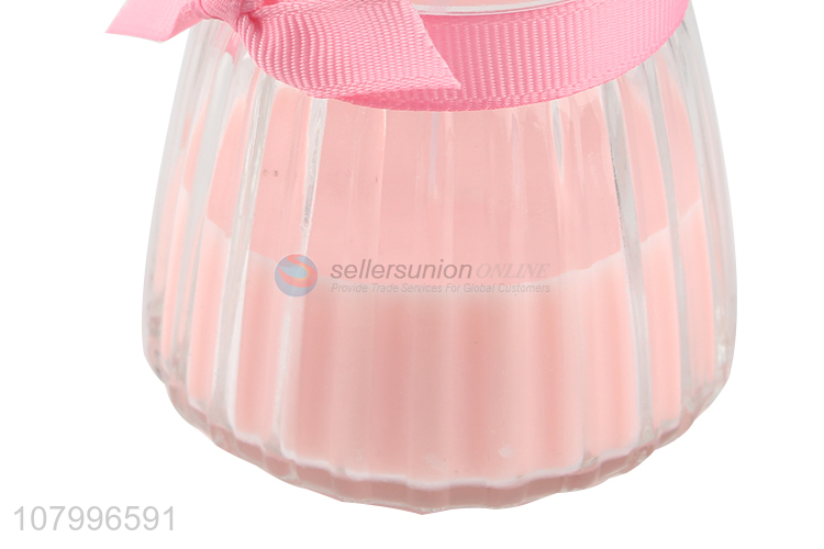 New Arrival Home Air Fresher Scented Candle With Glass Jar