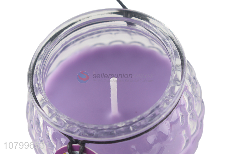 Best Selling Glass Jar Scented Candles With Lid For Gift