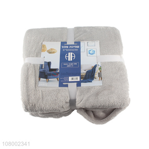 Popular Office Nap Blanket Household Plain Flannel Blanket