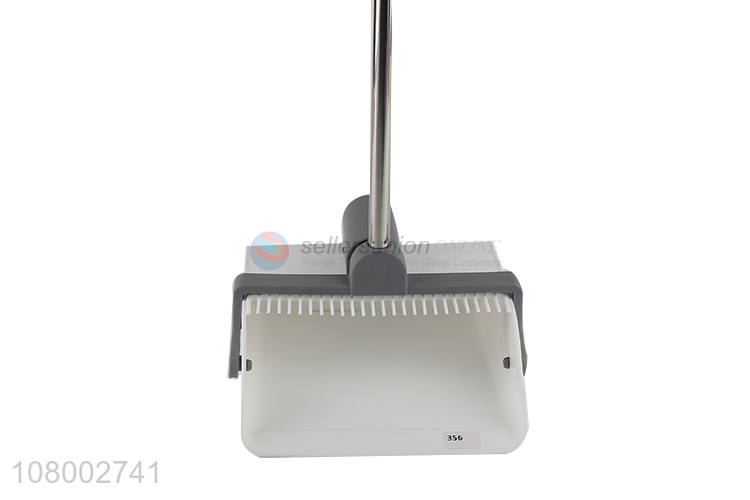 Custom Rotatable Broom Head Cleaning Broom With Dustpan Set