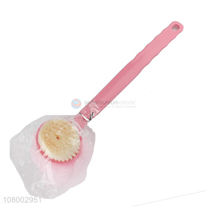 Double Sided Plastic Long Handle Shower Back Massager Bath Brush