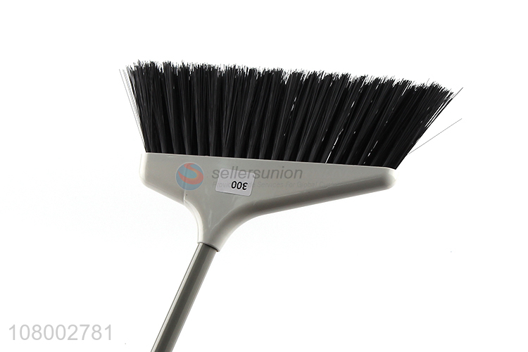 Good Price Long Handle Plastic Broom With Dustpan Set