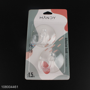 High quality heavy duty clear suction hooks plastic hook with suction cup