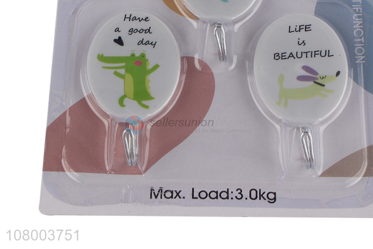 Yiwu market nail free kitchen utensils hook bathroom sticky hook