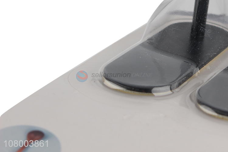 Private label super strong sticky hook stainless steel adhesive hooks