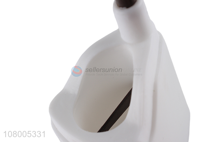 High quality white creative automatic toothpick box portable toothpick holder