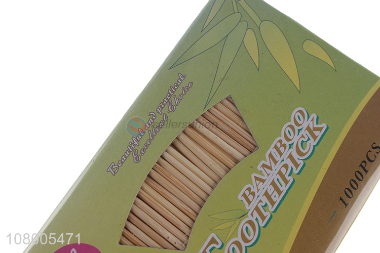 Top sale plastic boxed toothpicks universal home table supplies
