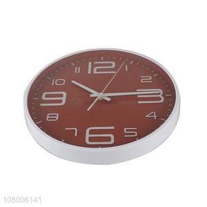 Low price simple round wall clock creative living room wall clock