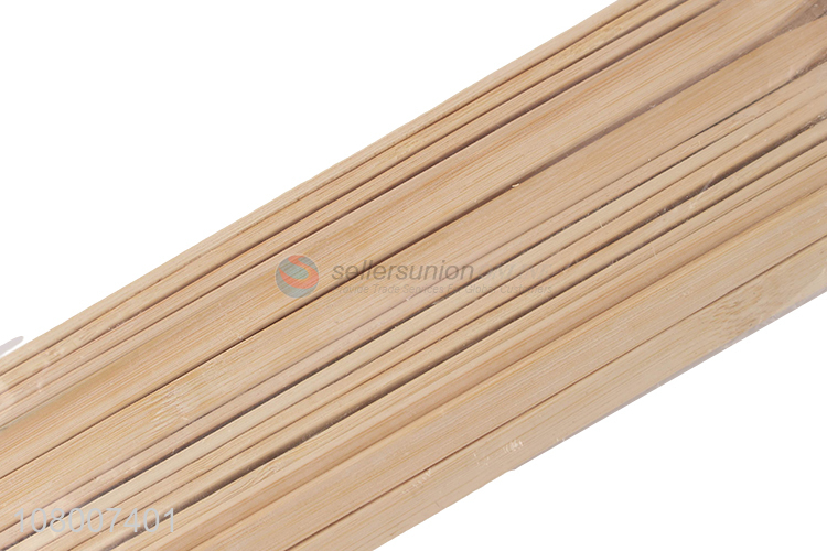 Factory supply disposable long barbecue bamboo skewer sticks