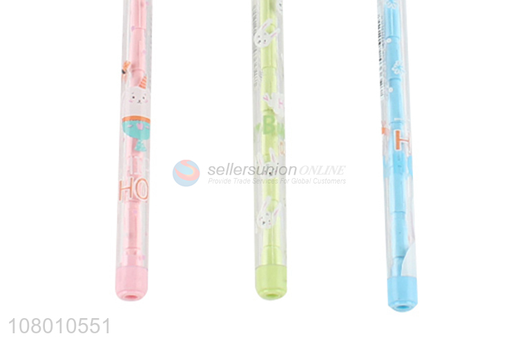 Creative design funny children non-sharpening pencil for stationery