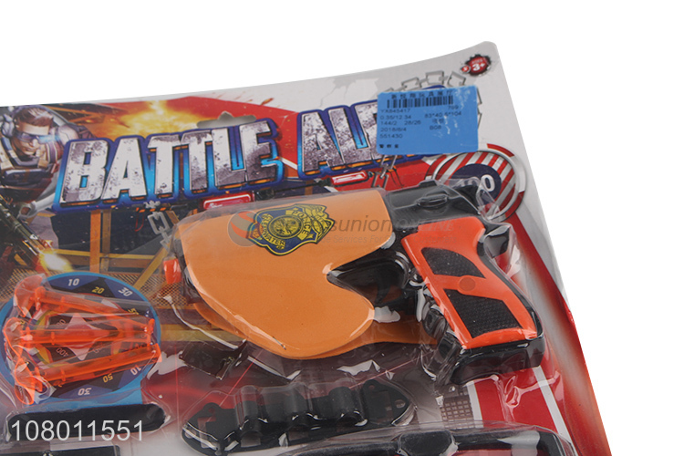New hot sale funny plastic police toys kids preschool toys