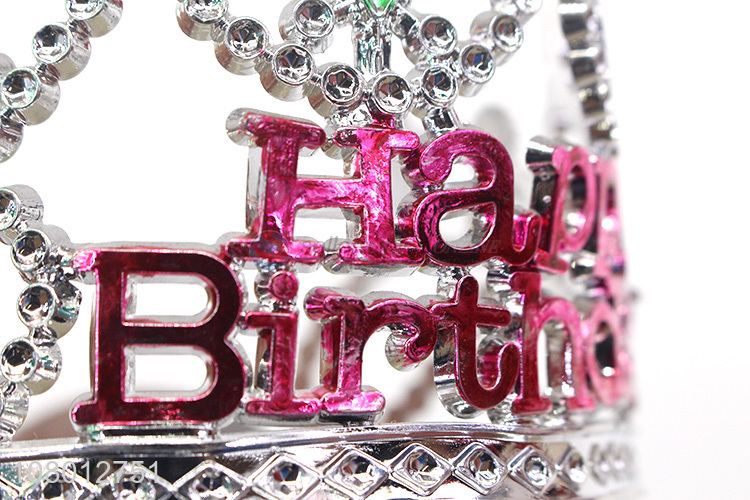 Factory direct sale birthday party tiaras crowns for girls