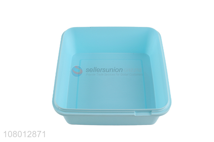 New arrival blue plastic storage box daily storage
