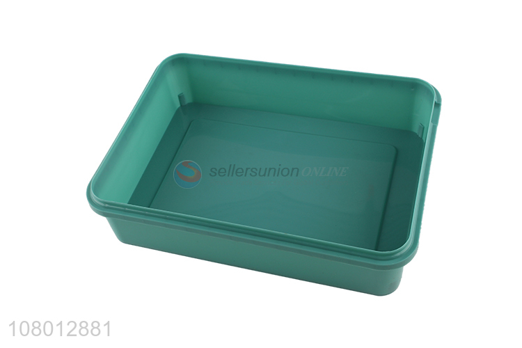 Yiwu wholesale green plastic universal storage box