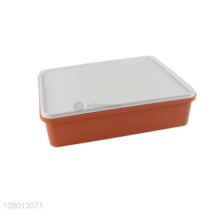 Yiwu wholesale orange plastic box multifunctional storage box