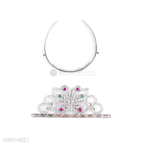 Most popular durable decorative children plastic crowns