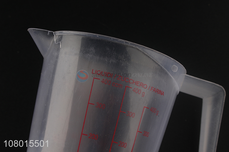 New Design Plastic Measuring Jug Durable Measuring Cup