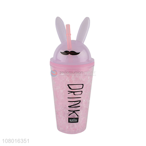 Factory direct sale reusable plastic freezer tumbler cooling cup for gift