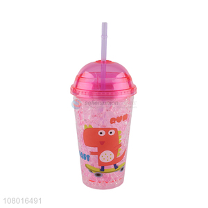Yiwu market double walled gel frosty cooling cups kids drinking cups