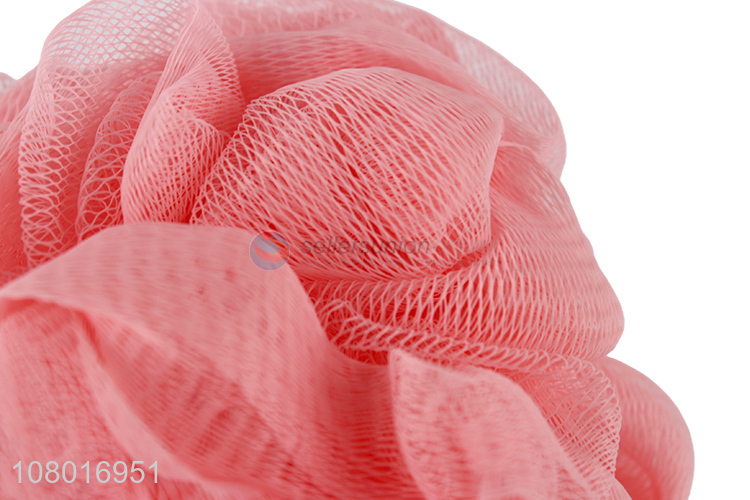 Hot selling multicolor soft bath sponge bath ball bath flower
