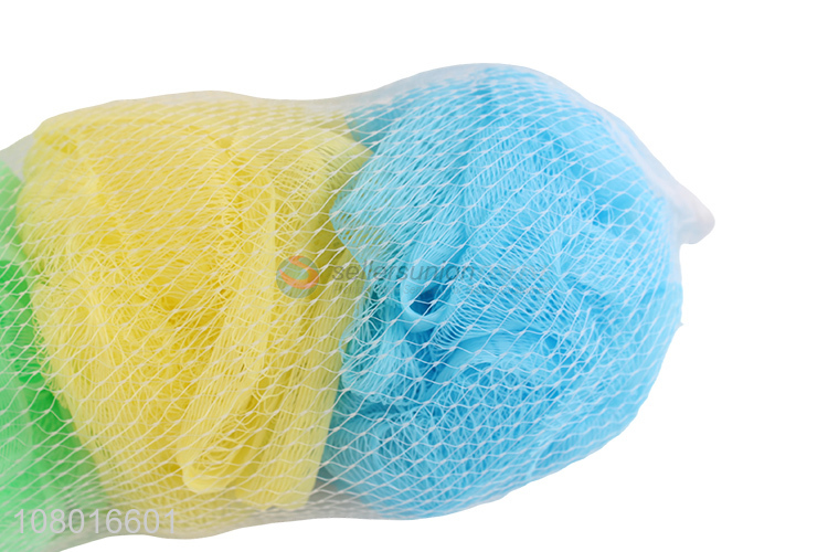 Good selling 4pieces household soft bath flower bath ball