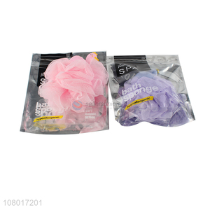 Factory direct sale comfortable body care bath flower wholesale