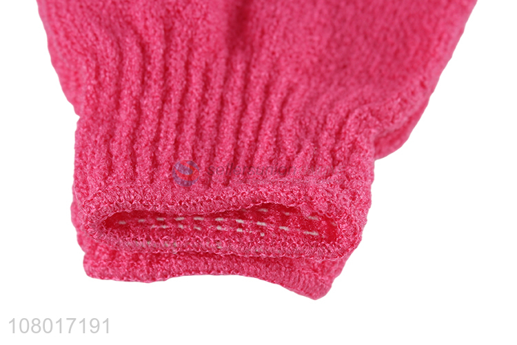 China factory multicolor spa body cleaning bath gloves