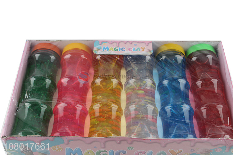 China factory clear funny magic crystal mud for kids gifts
