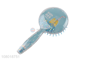 Wholesale round airbag comb portable plastic comb for sale