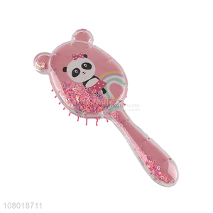 Factory wholesale cartoon bear hairdressing comb for ladies