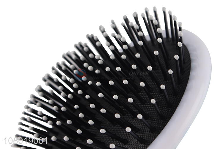 Top quality plastic print comb creative hairdressing comb