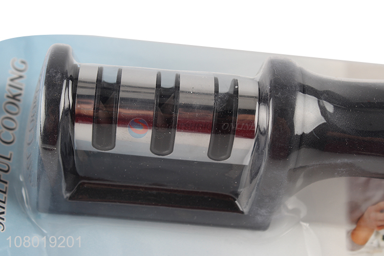Top Quality 3-Section Handheld Knife Sharpener For Kitchen