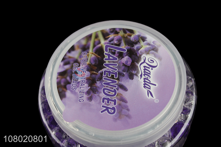 Hot Selling Lavender Scented Gel Beads Air Freshener