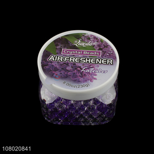 Low Price Lavender Scented Crystal Beads Air Freshener Deodorant