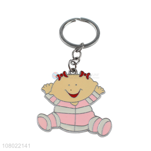 Hot items alloy keychains lovely cartoon key chain online wholesale