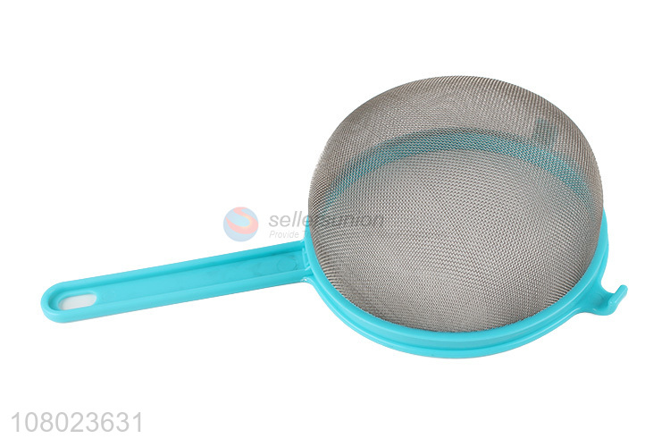 Popular Oil Strainer Stainless Steel Strainer With Plastic Handle