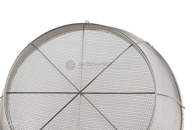 High Quality Wide Edge Stainless Steel Colander Basket