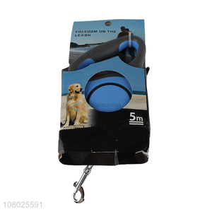 Good quality blue silicone tractor pet traction rope